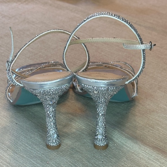 Betsey Johnson Rhinestone Heel - Picture 3 of 7